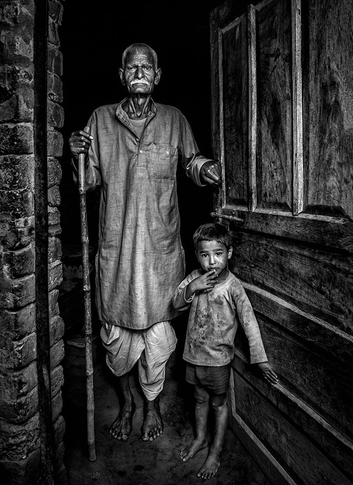 With Grandfather art print by Saeed Dhahi for $57.95 CAD