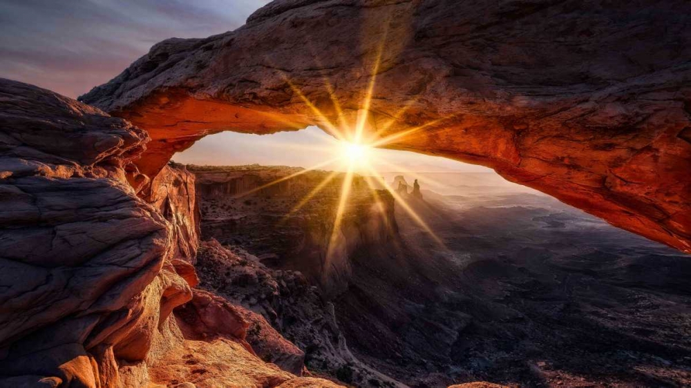 The Mesa Arch art print by Rene Colella for $57.95 CAD