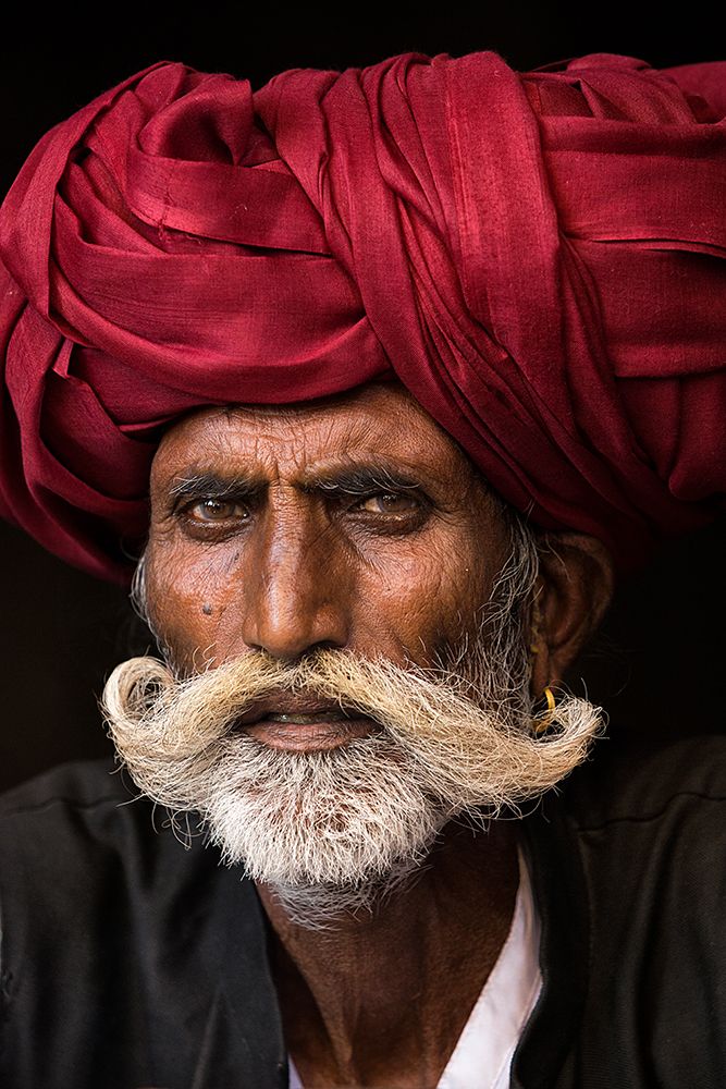 Man from Rajasthan art print by Haitham AL Farsi for $57.95 CAD