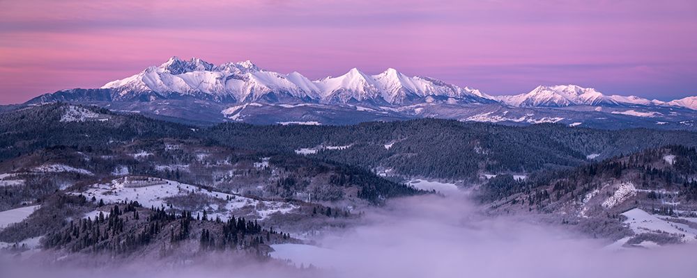 Dawn - Tatra Mountains art print by Krzysztof Mierzejewski for $57.95 CAD