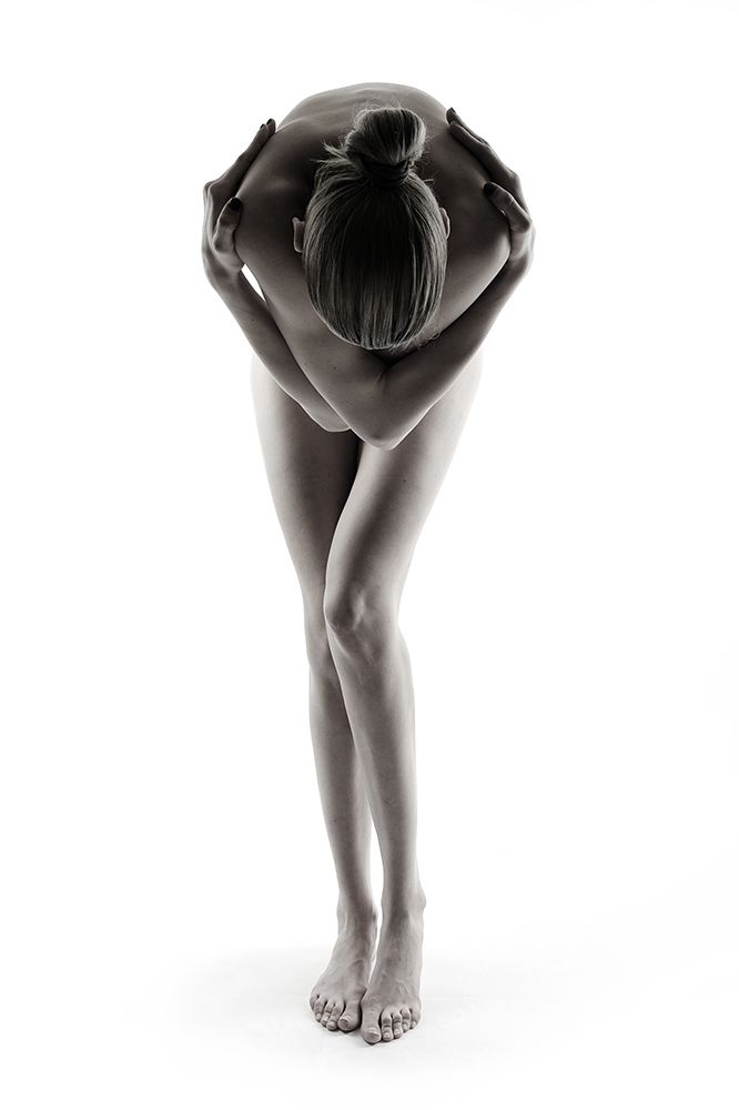 nude02 on white art print by Kris Rogiers for $57.95 CAD