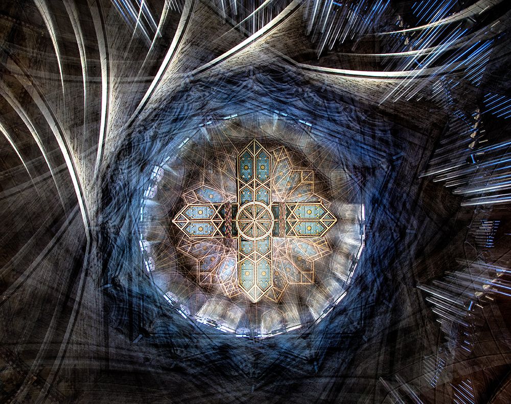St Davids Cathedral Roof art print by Simon Pearce for $57.95 CAD