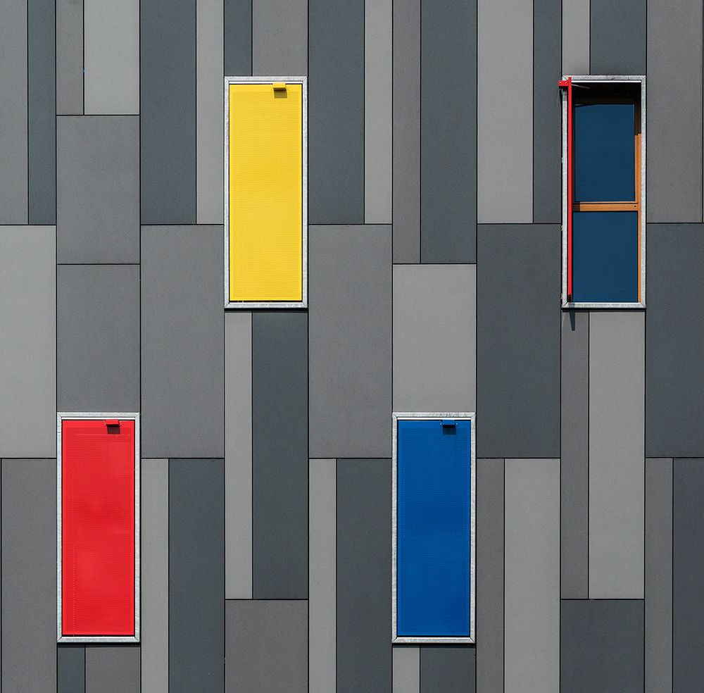 Three Colors and a Window art print by Jef Van den for $57.95 CAD