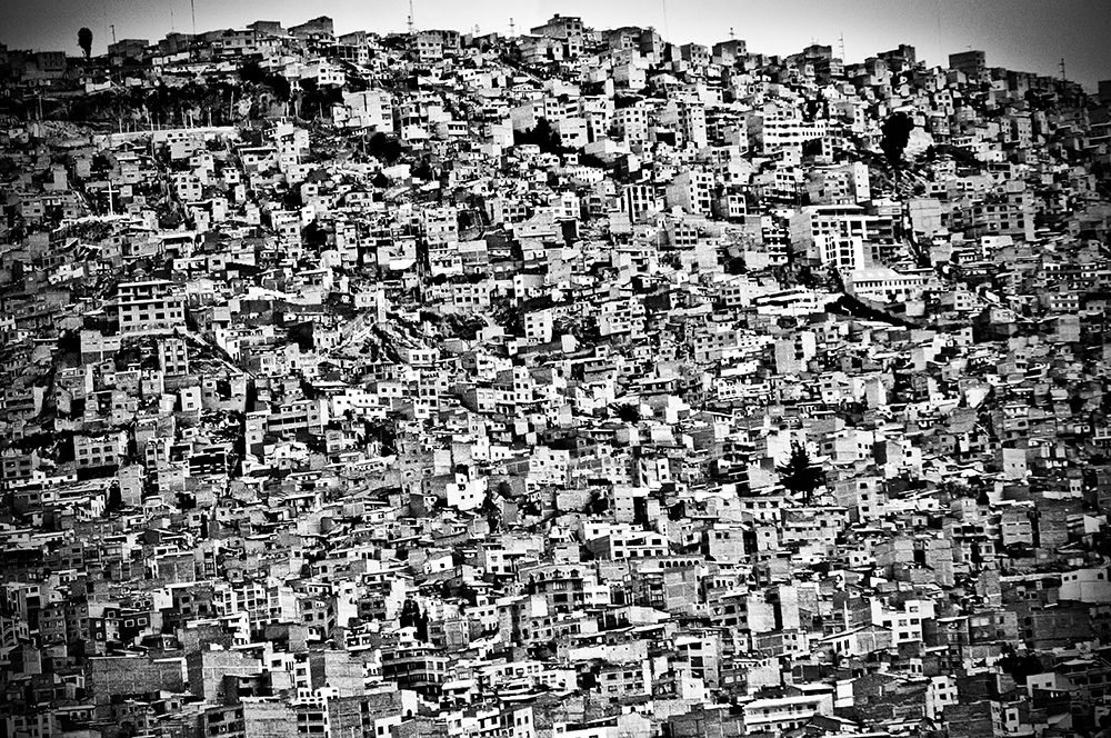 Favela Village In El Alto-La Paz-Bolivia art print by Joel Lindhe for $57.95 CAD