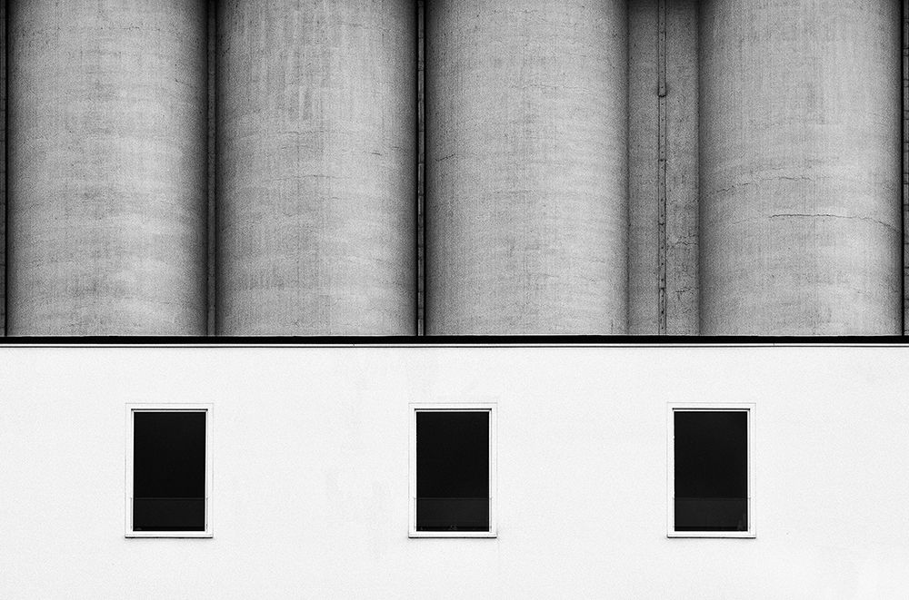 Shapes in contrast art print by Jef Van den for $57.95 CAD