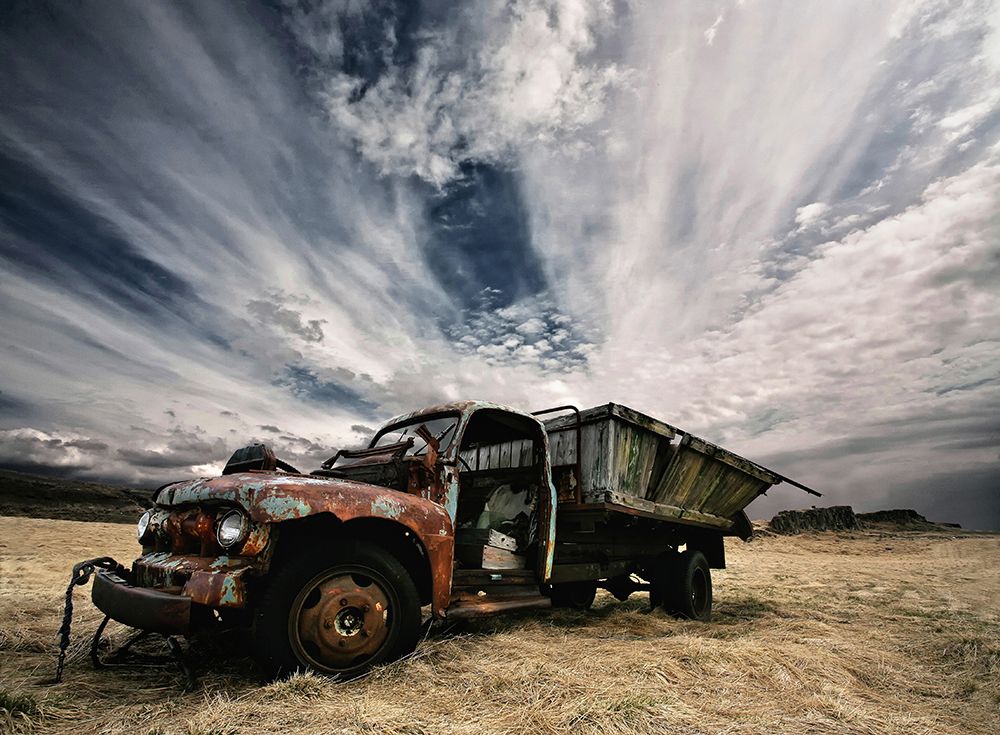 Rusty Truck art print by Torsteinn H. Ingibergsson for $57.95 CAD