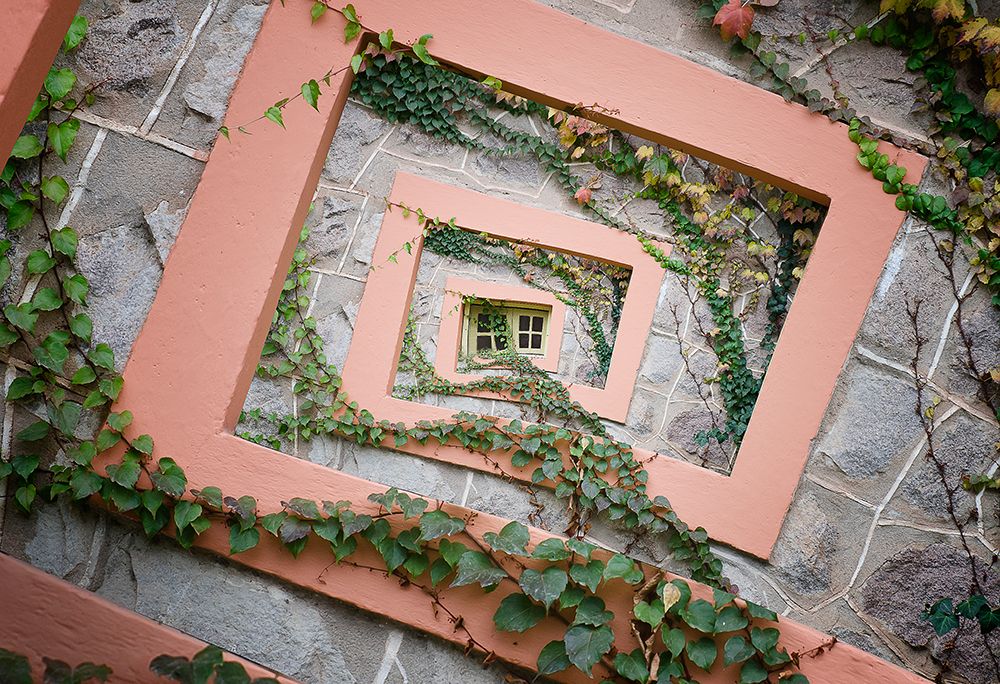 Spiral window art print by Chechi Peinado for $57.95 CAD