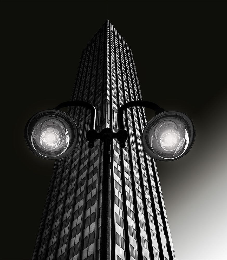 Skyscraper with glasses art print by Anette Ohlendorf for $57.95 CAD