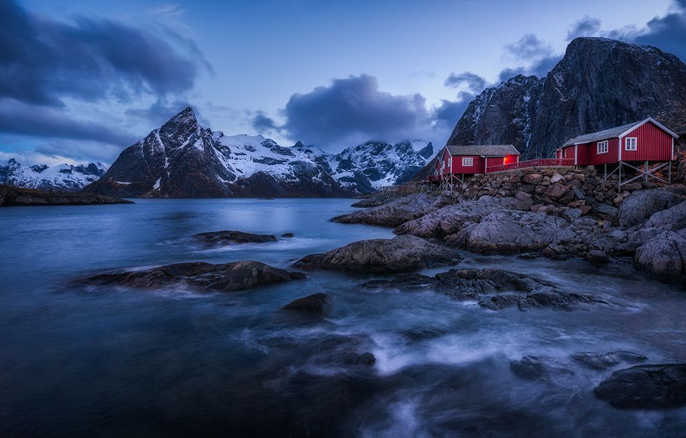 Calm Morning in Hamnoy art print by Daniel Gastager for $57.95 CAD