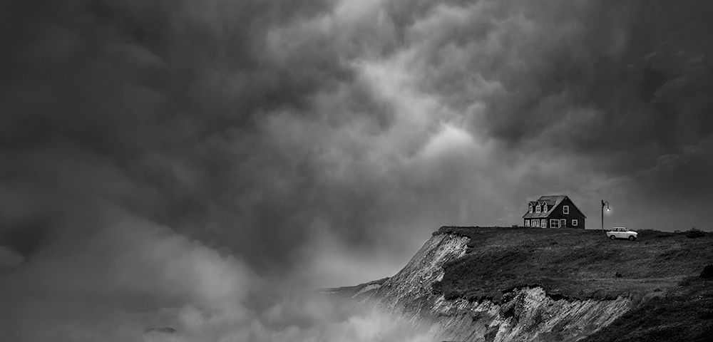 The last house near the end of the world art print by David Senechal Photographie for $57.95 CAD