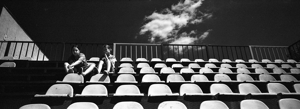 Oina spectators art print by Sorin Vidis for $57.95 CAD