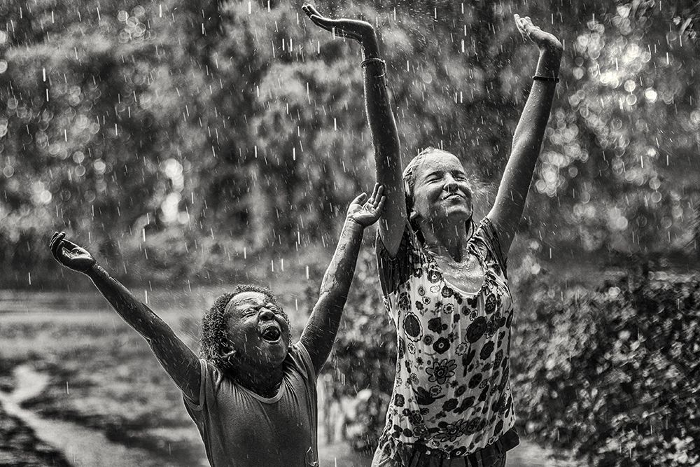 Joy of rain art print by Gloria Salgado Gispert for $57.95 CAD