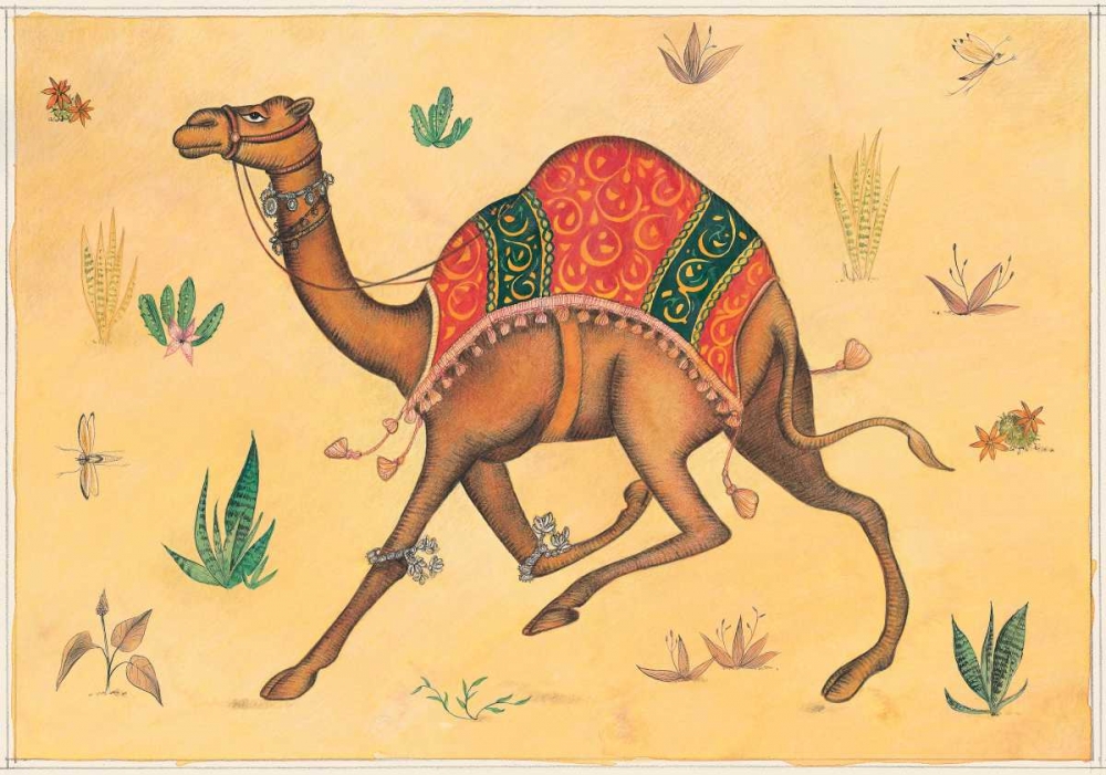 Camel-Indian Animals art print by Fran Gynn for $57.95 CAD