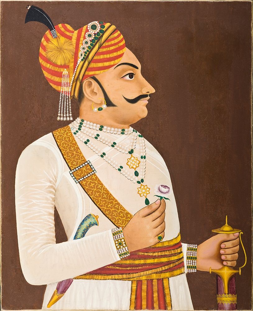 Thakur Yasanta Singhji art print by Mughal c1890 Anon for $57.95 CAD