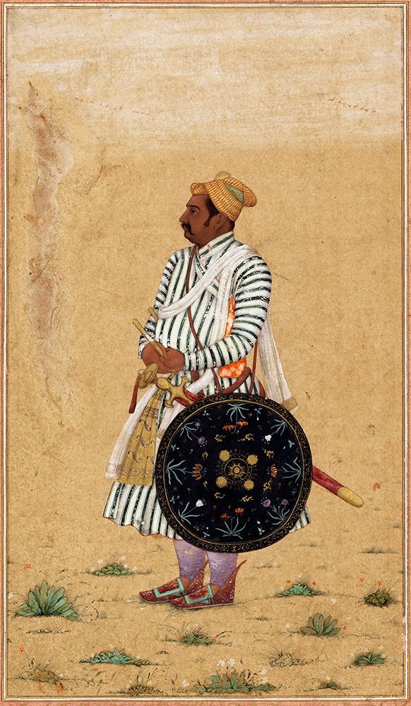 Rao Chattarsal art print by Mughal c1690 Anon for $57.95 CAD