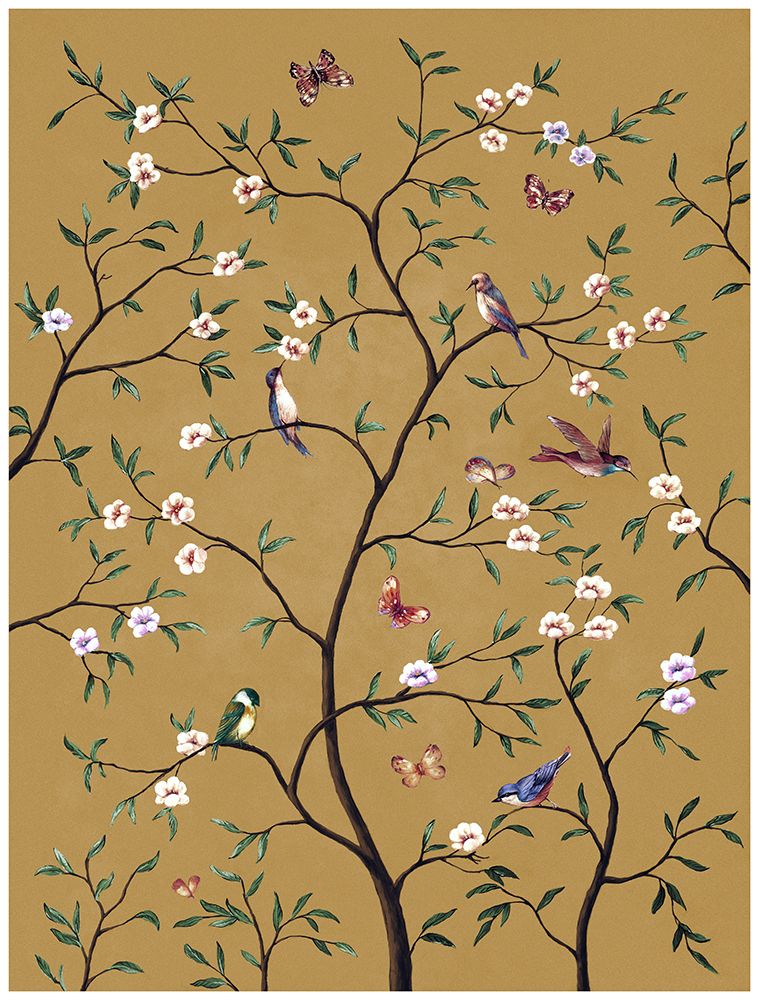 Tree of Life 2 Tan art print by Anonymous for $57.95 CAD