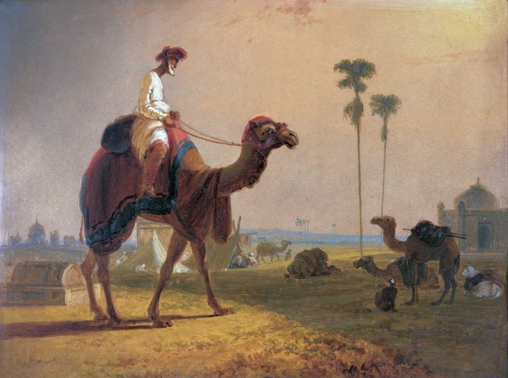 Camel and Rider art print by William Daniell for $57.95 CAD