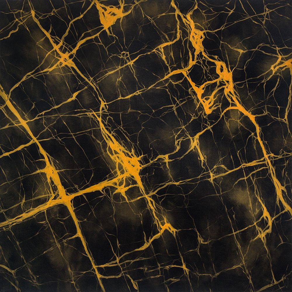 BLACK AND GOLD MARBLE art print by Atelier B Art Studio for $57.95 CAD