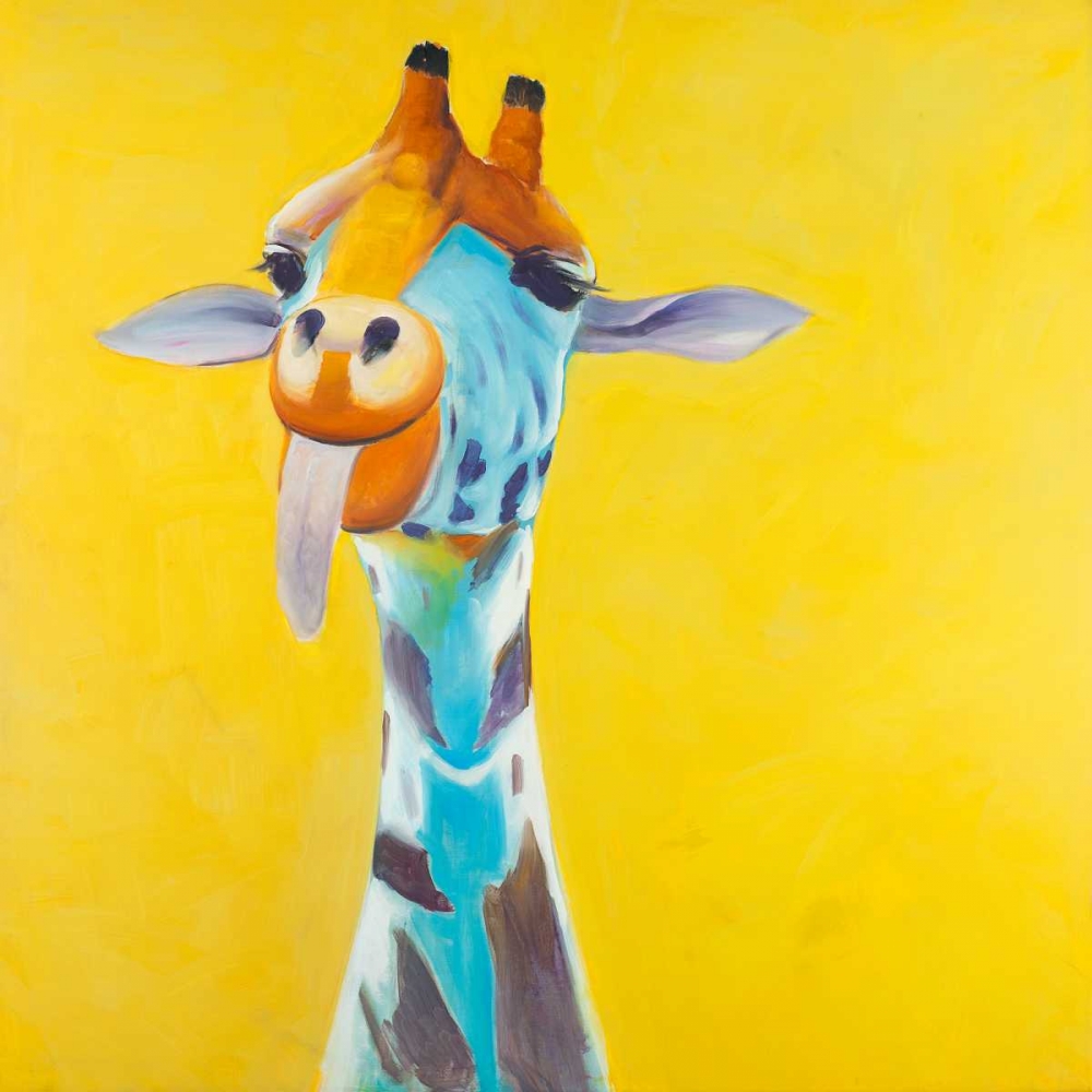 Fun Giraffe art print by Atelier B Art Studio for $57.95 CAD