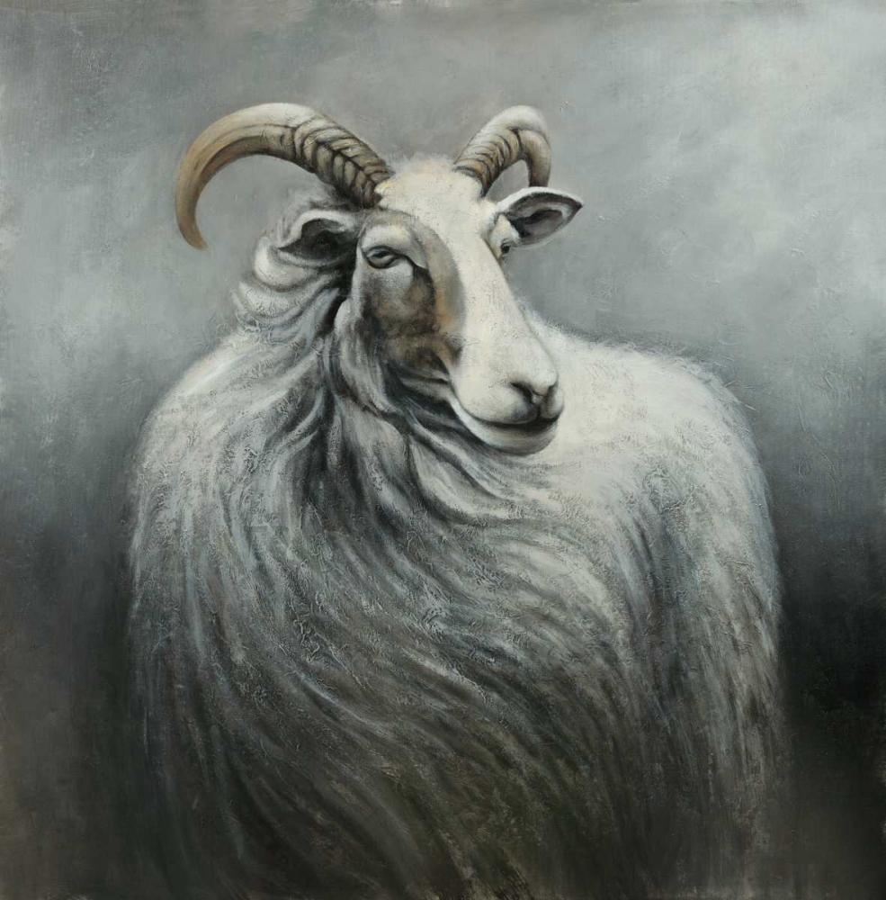 Cashmere Goat art print by Atelier B Art Studio for $57.95 CAD