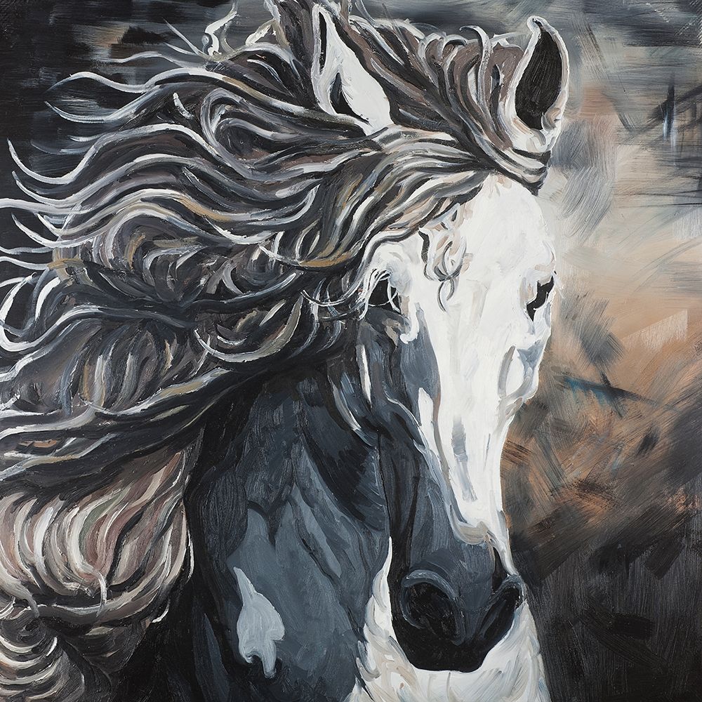 Front Wild Horse art print by Atelier B Art Studio for $57.95 CAD