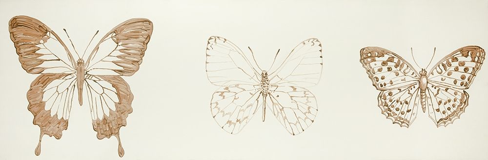 Butterflies Sketch art print by Atelier B Art Studio for $57.95 CAD
