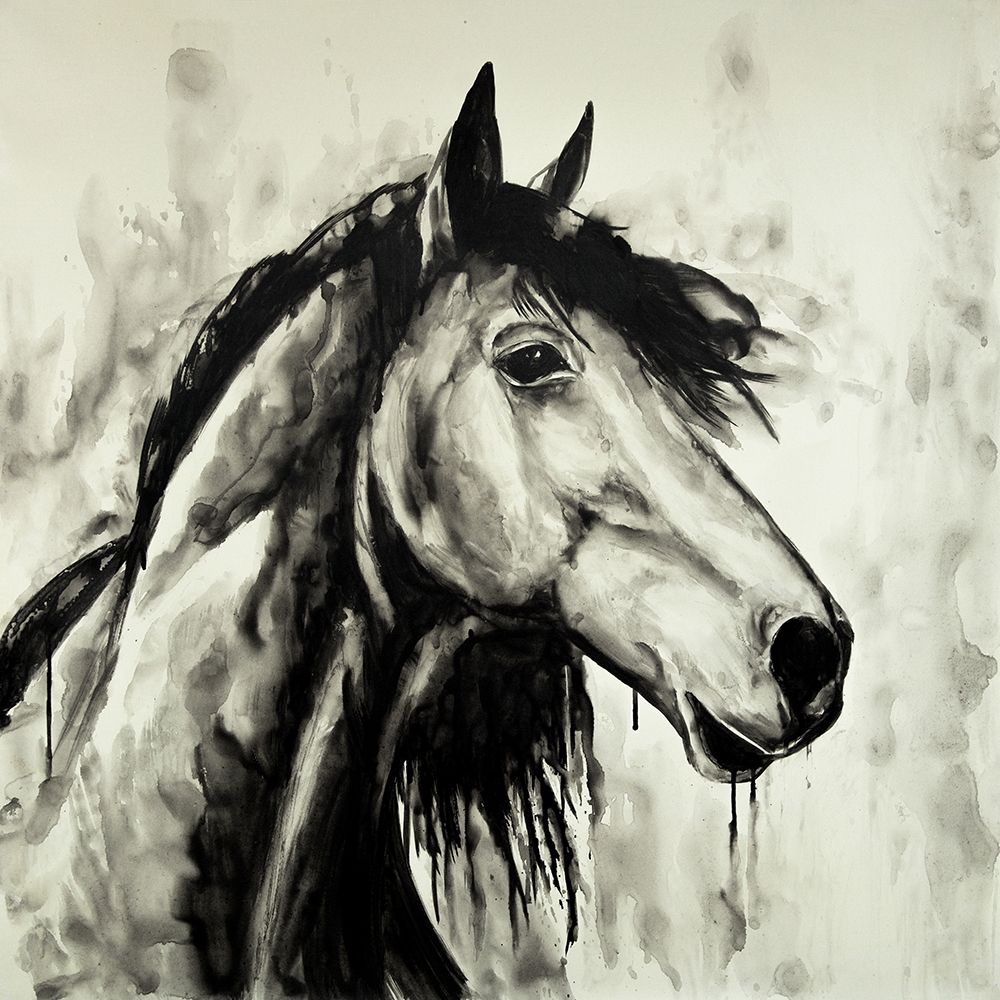 SPIRIT HORSE art print by Atelier B Art Studio for $57.95 CAD