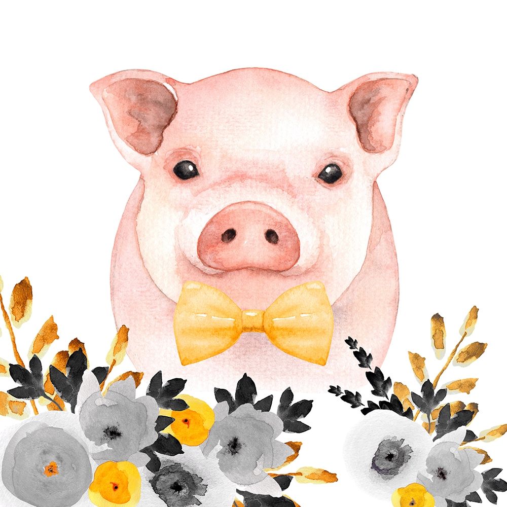 CHIC PIG art print by Atelier B Art Studio for $57.95 CAD