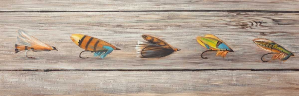 Fishing Flies art print by Atelier B Art Studio for $57.95 CAD