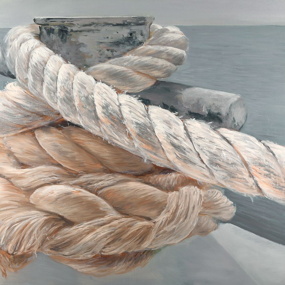 Tie-down ropes closeup art print by Atelier B Art Studio for $57.95 CAD