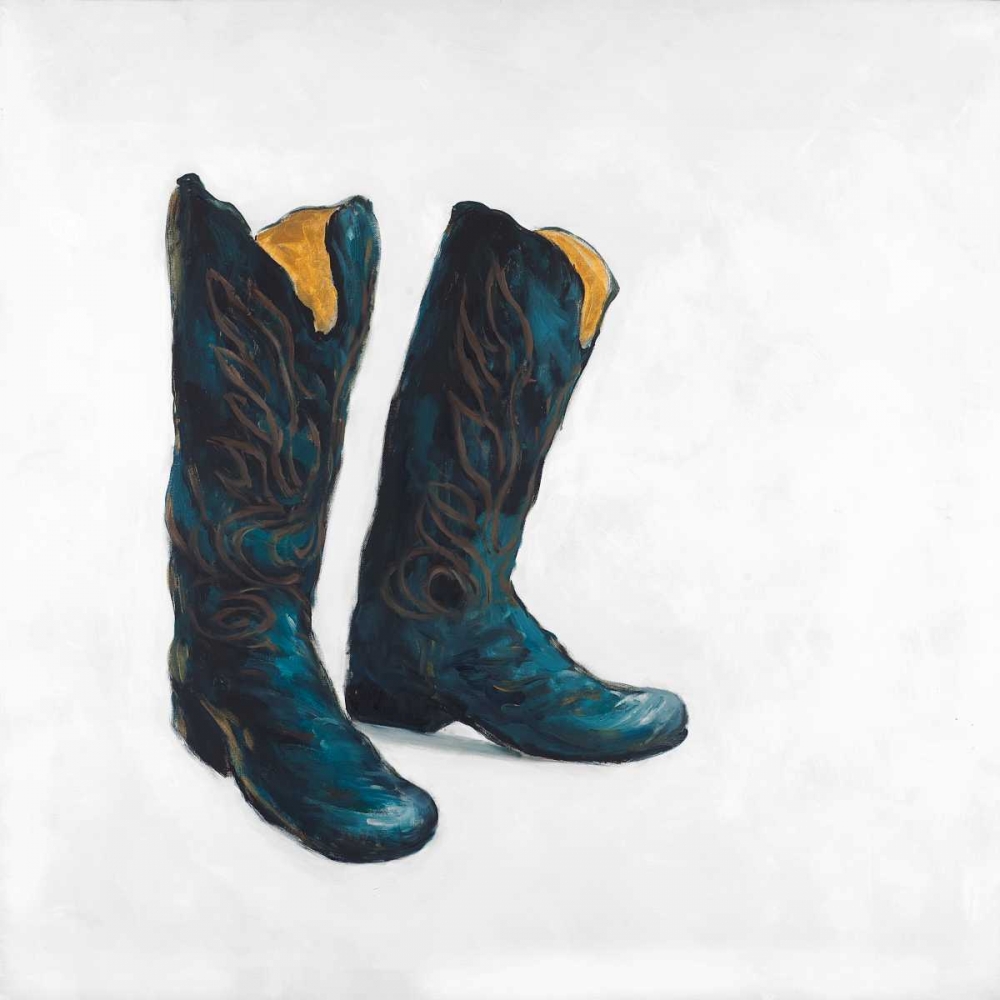 Cowboy Boots in Leather art print by Atelier B Art Studio for $57.95 CAD