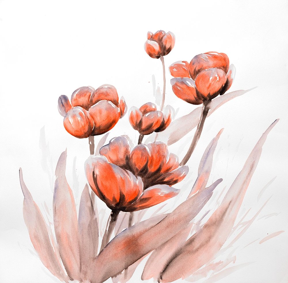 WATERCOLOR WILD FLOWERS art print by Atelier B Art Studio for $57.95 CAD