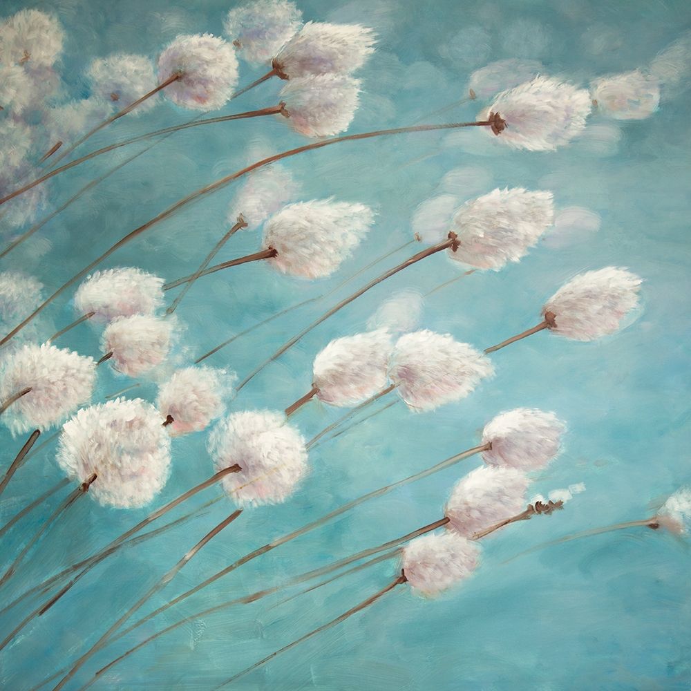 COTTON GRASS PLANTS IN THE WIND art print by Atelier B Art Studio for $57.95 CAD