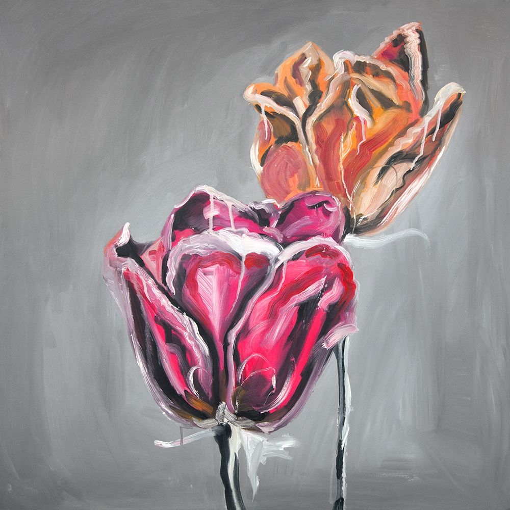 ABSTRACT TULIPS art print by Atelier B Art Studio for $57.95 CAD