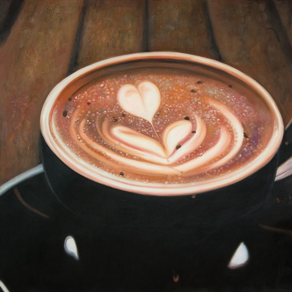 ARTISTIC CAPPUCCINO art print by Atelier B Art Studio for $57.95 CAD