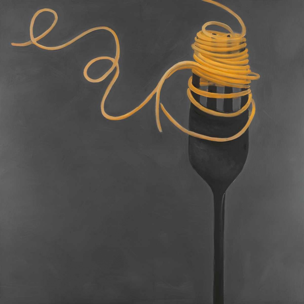Spaghetti Pasta around the Fork art print by Atelier B Art Studio for $57.95 CAD