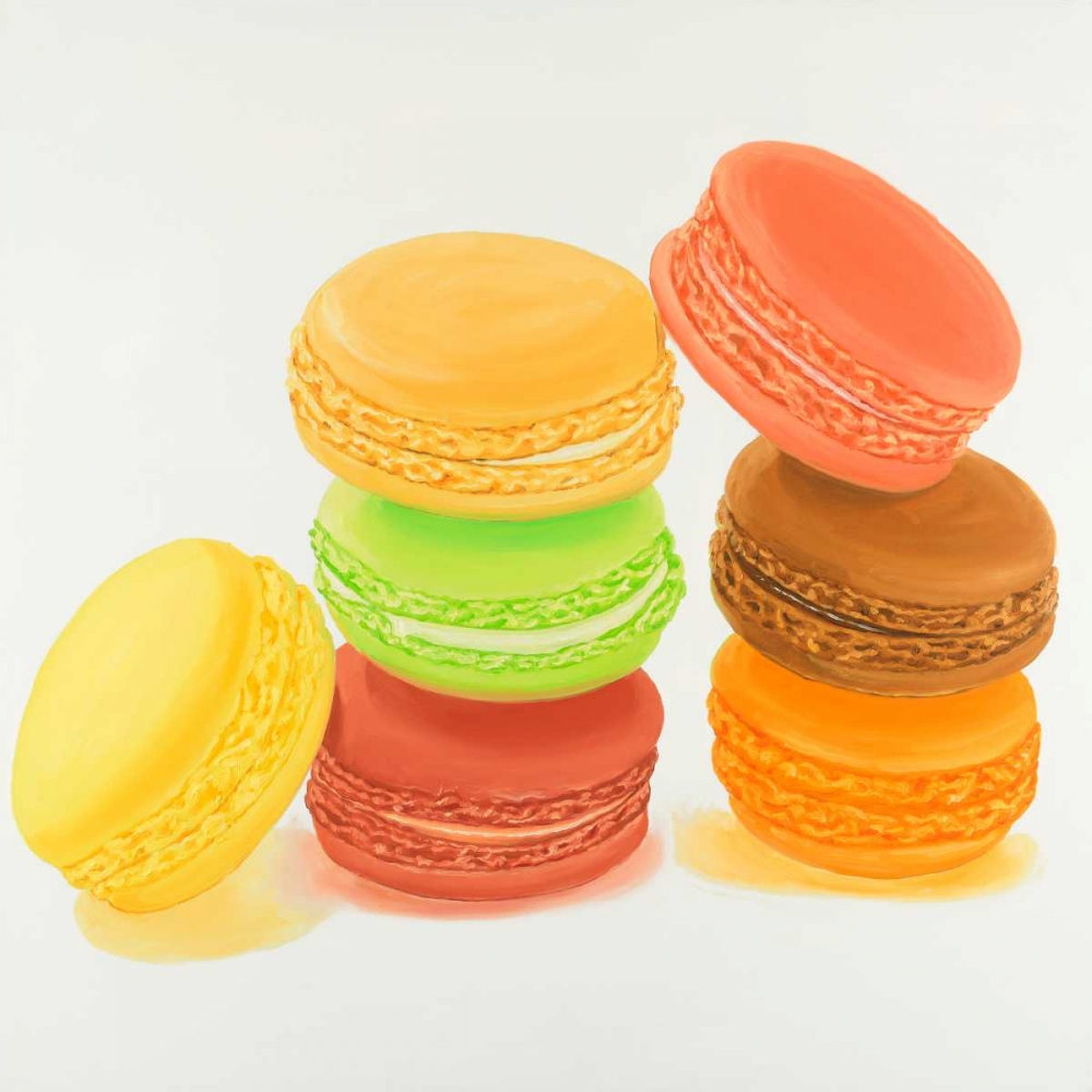 Delicious Macaroons art print by Atelier B Art Studio for $57.95 CAD