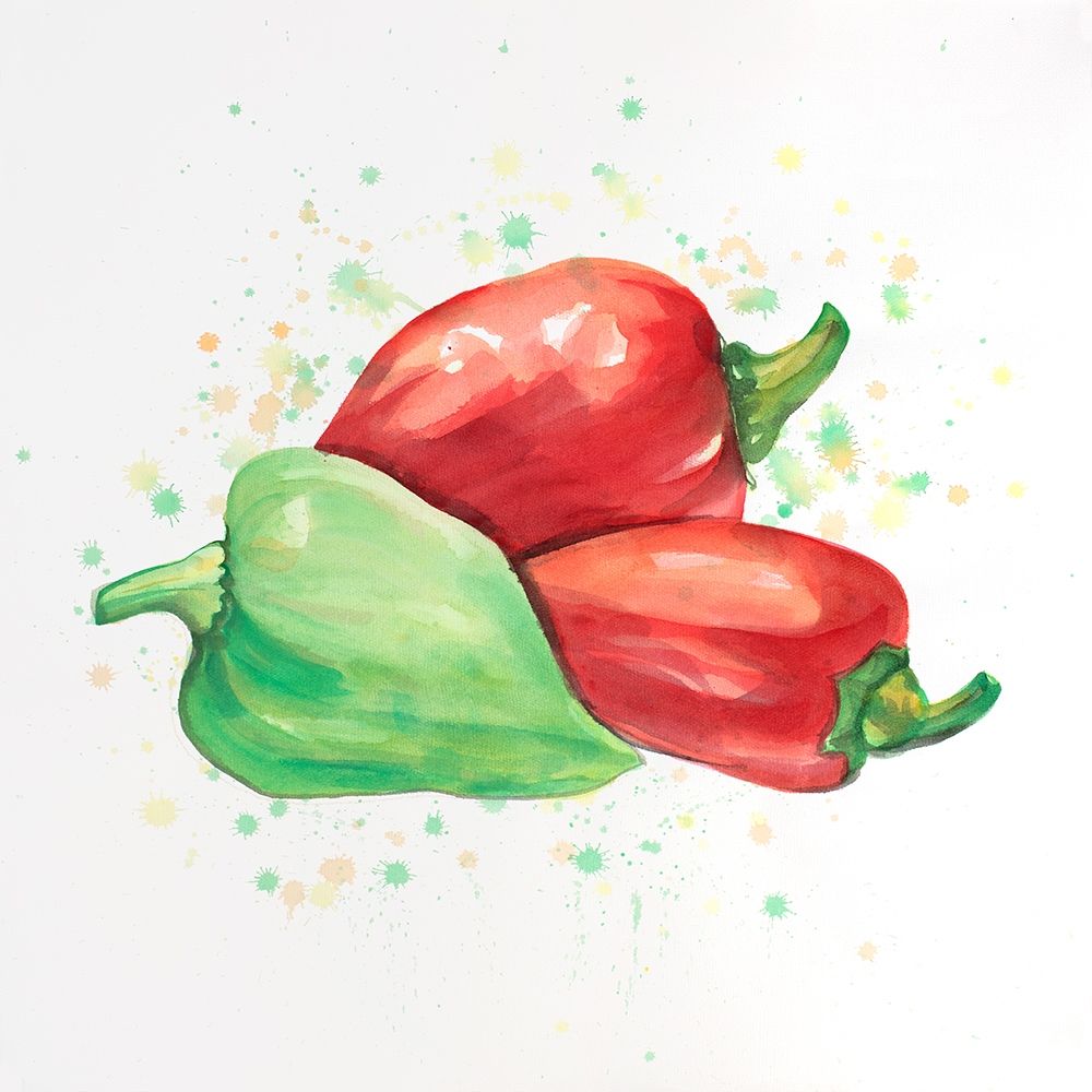 BELL PEPPERS art print by Atelier B Art Studio for $57.95 CAD