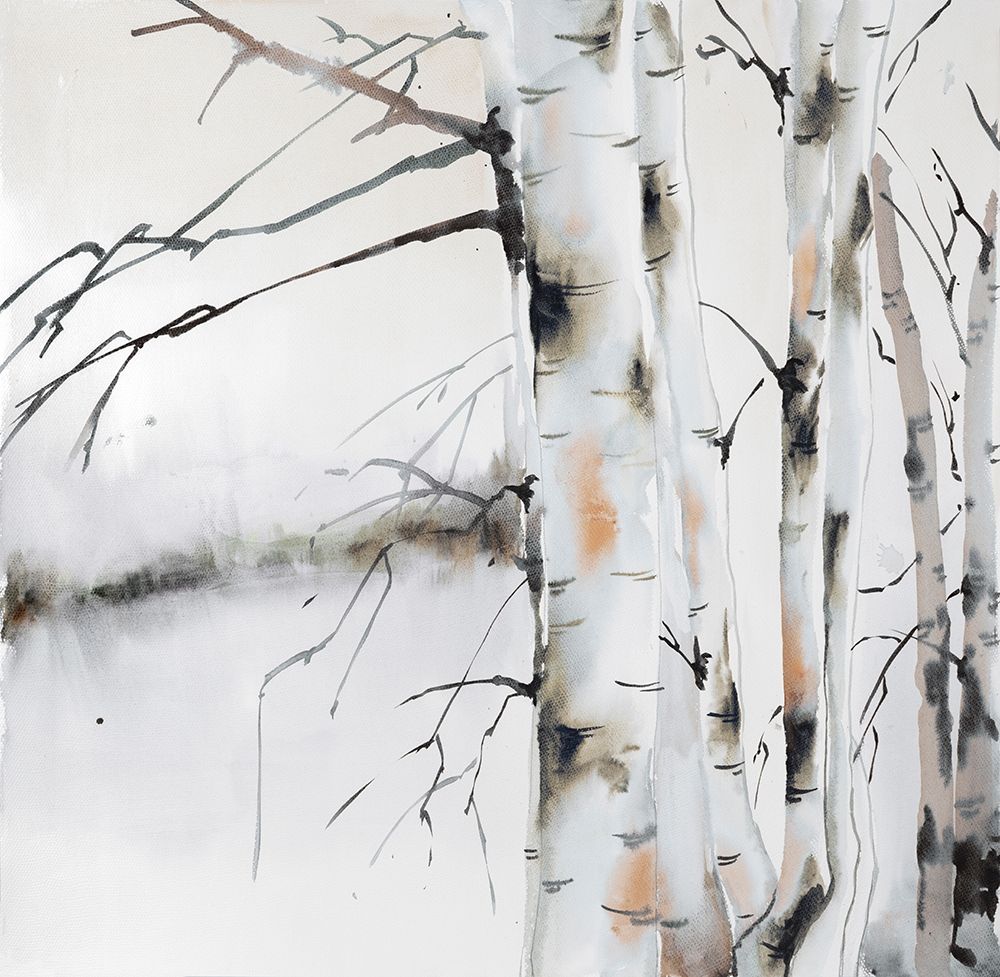 Birch trees art print by Atelier B Art Studio for $57.95 CAD
