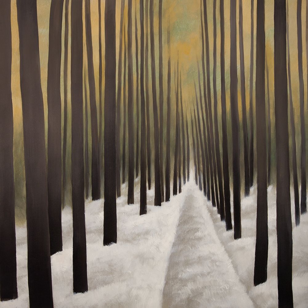 HIKING IN THE FOREST art print by Atelier B Art Studio for $57.95 CAD