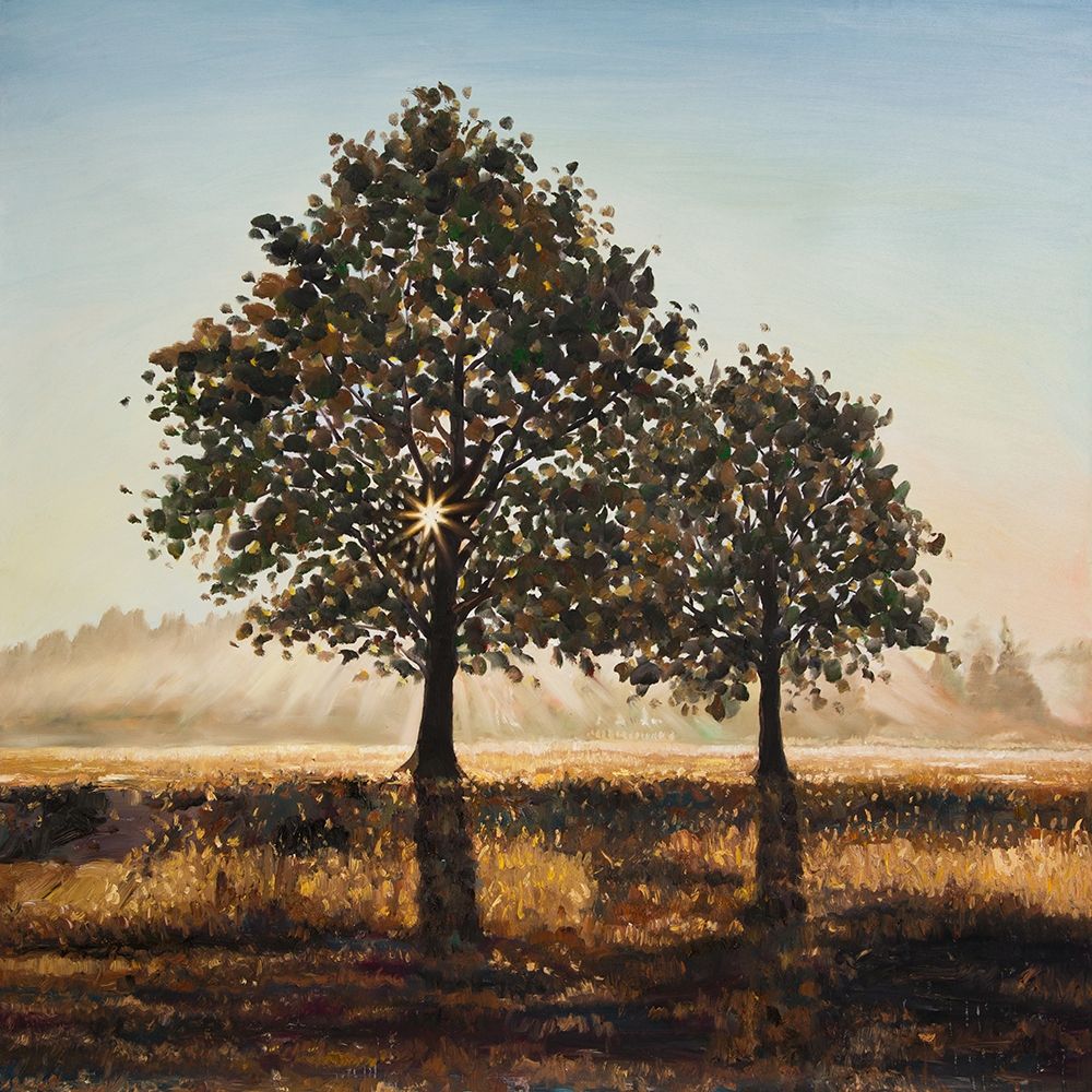 TREES IN THE COUNTRYSIDE art print by Atelier B Art Studio for $57.95 CAD