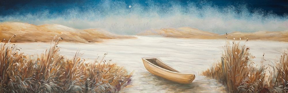 BOAT IN THE MIDDLE OF A SWAMP art print by Atelier B Art Studio for $57.95 CAD