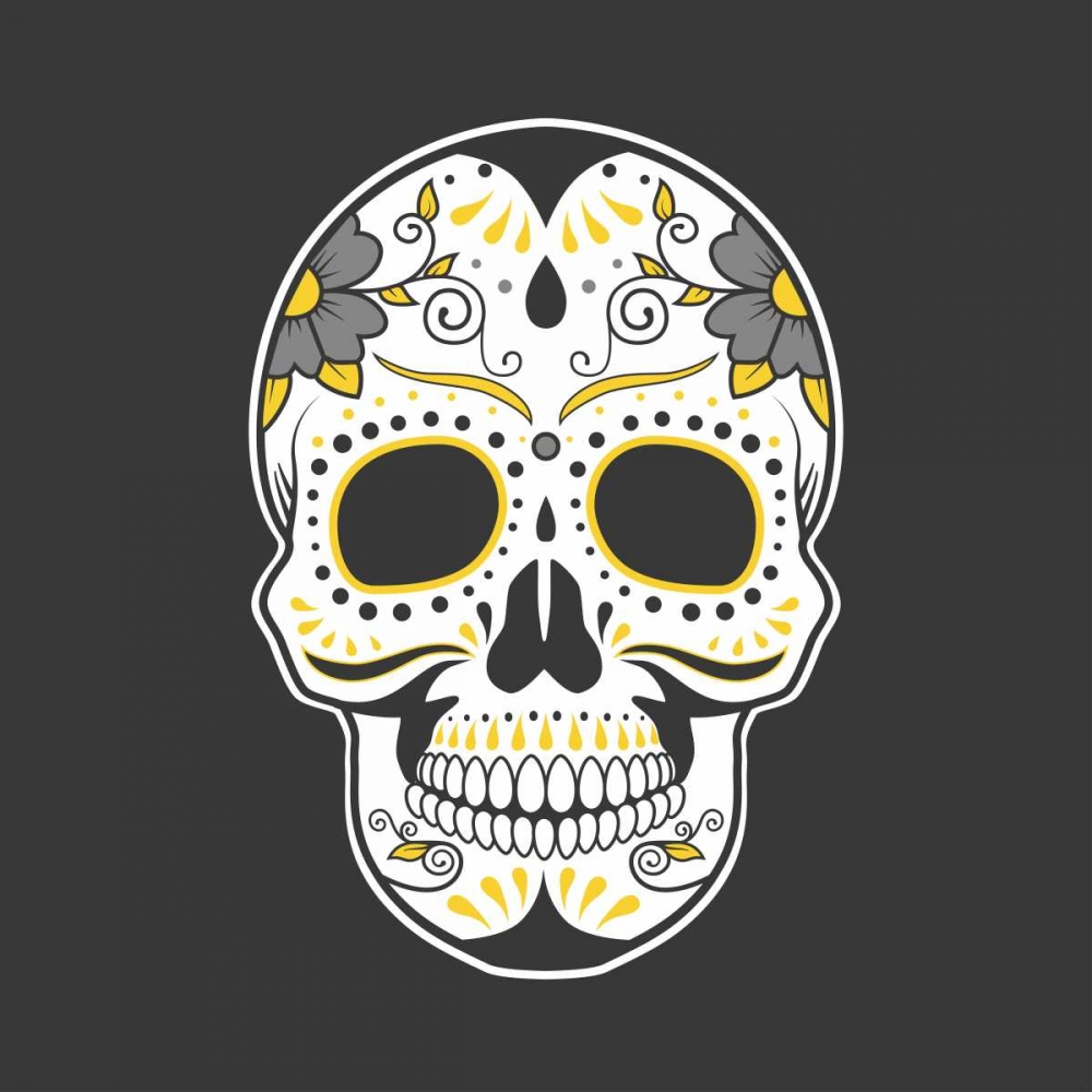 Mexican Sugar Skull Art art print by Atelier B Art Studio for $57.95 CAD