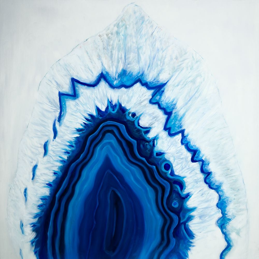 AGATE GEODE SLICE art print by Atelier B Art Studio for $57.95 CAD