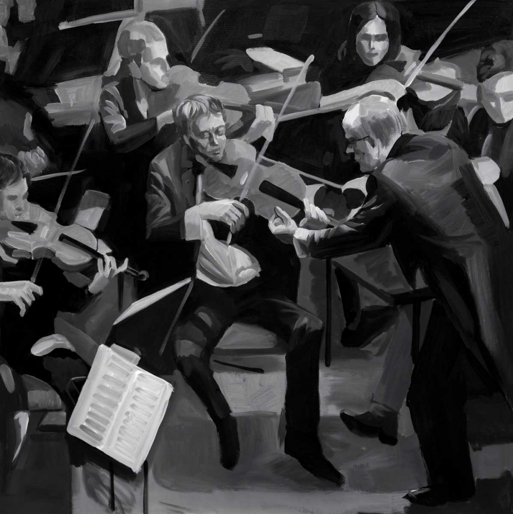 Symphony Orchestra in Music art print by Atelier B Art Studio for $57.95 CAD