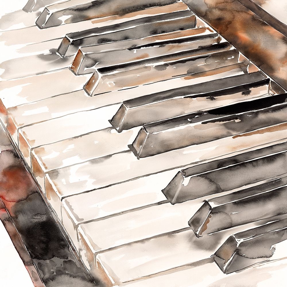 PIANO art print by Atelier B Art Studio for $57.95 CAD