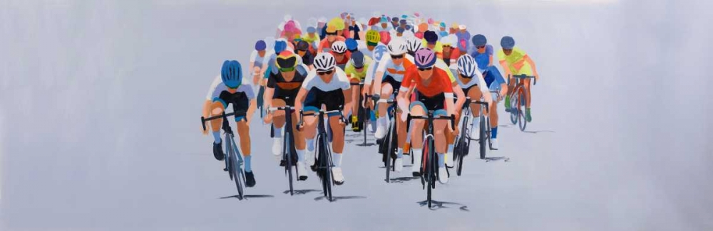 Cycling Competition art print by Atelier B Art Studio for $57.95 CAD