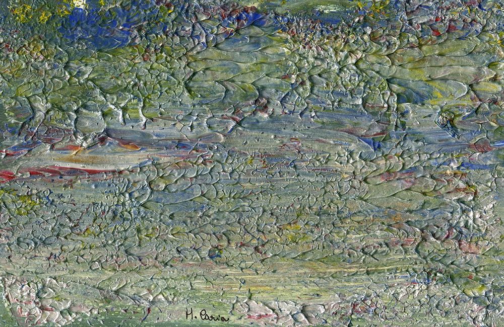 Charming Multicolored relief art print by Maurizia Caria for $57.95 CAD