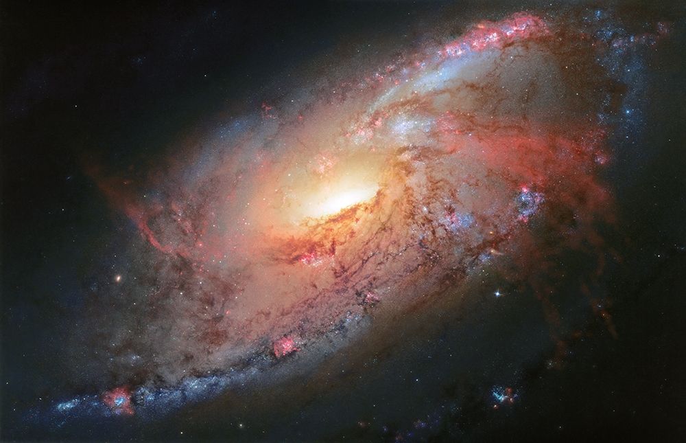 Amazing galaxy in the universe art print by Anonymous for $57.95 CAD