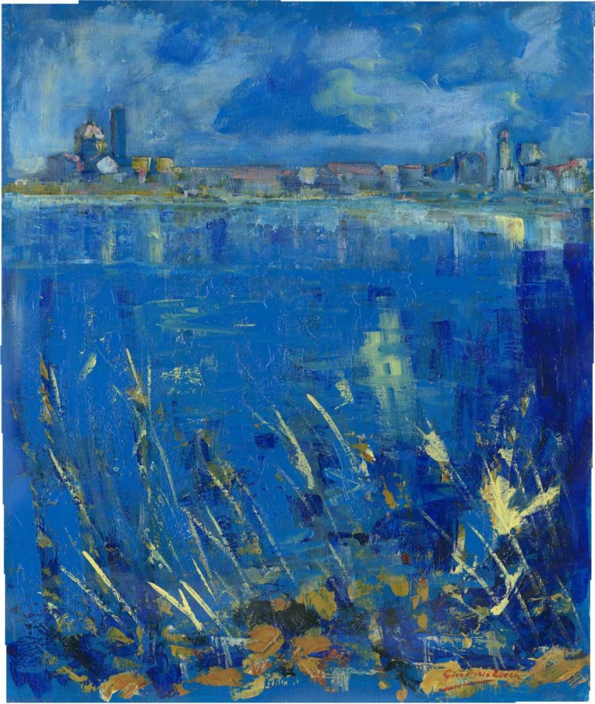 Lagoon near the old town italy art print by Gianfranco Zucca for $57.95 CAD